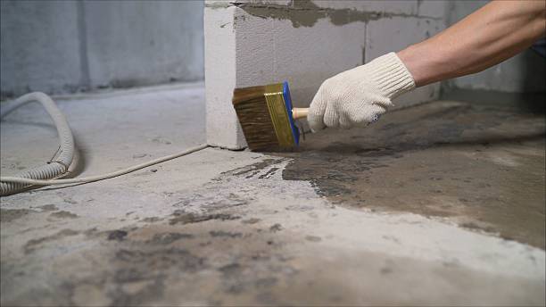 SJ Waterproofing Pros Waterproofing coverage map for Woodburn, IN and surrounding area